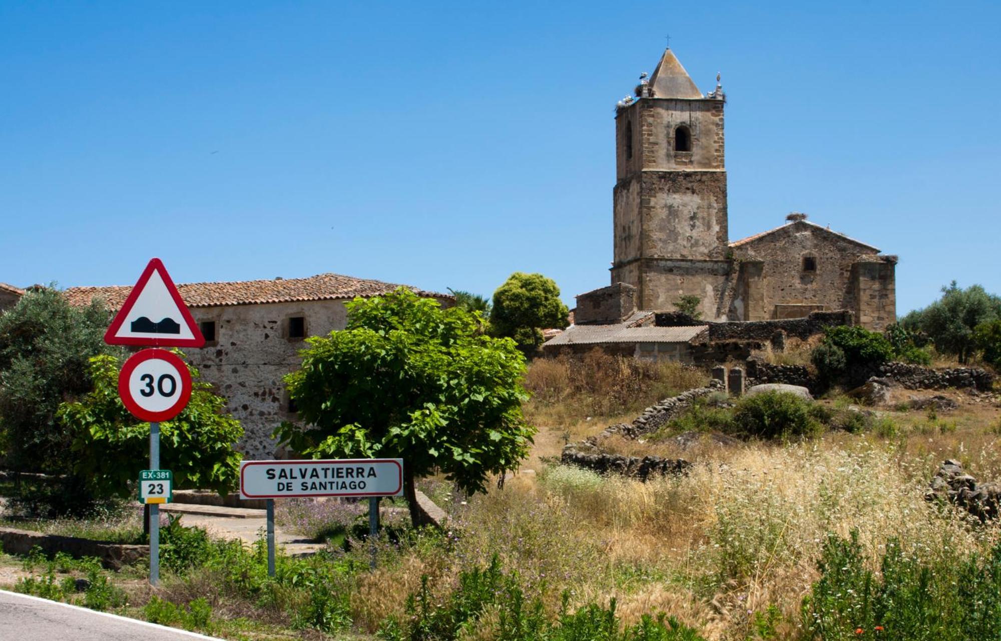 Casa Rural La Manzanilla Salvatierra de Santiago Dış mekan fotoğraf